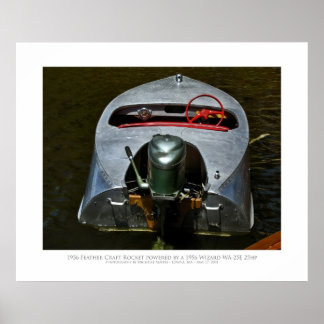 羽毛クラフトロケット ポスター