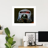 羽毛クラフトロケット ポスター (ホームオフィス)