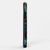 羽毛スワール携帯電話ケース Case-Mate iPhoneケース (裏面/右)