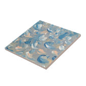 羽毛セラミックタイルの鳥 タイル (側面)