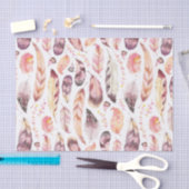 羽毛ティッシュペーパー 薄葉紙 (クラフト)