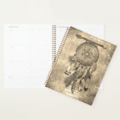 羽毛ドリームキャッチャー |ボホグランジスタイル プランナー手帳 (ディスプレー)