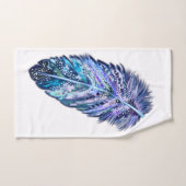 羽毛バスタオルセット – カスタム色 バスタオルセット (ハンドタオル)