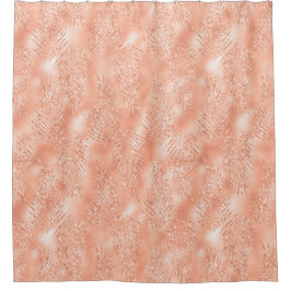 羽毛パターン シャワーカーテン