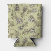 羽毛パターン 缶クーラー (正面)