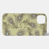 羽毛パターン Case-Mate iPhoneケース (裏面 (横))