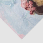 羽毛ビクトリアン帽子ティッシュペーパーの女性 薄葉紙 (詳細)