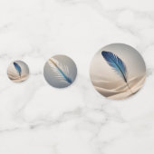 羽毛プリント コンフェッティ (正面)