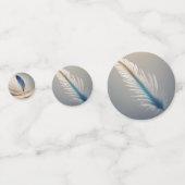 羽毛プリント コンフェッティ (裏面)