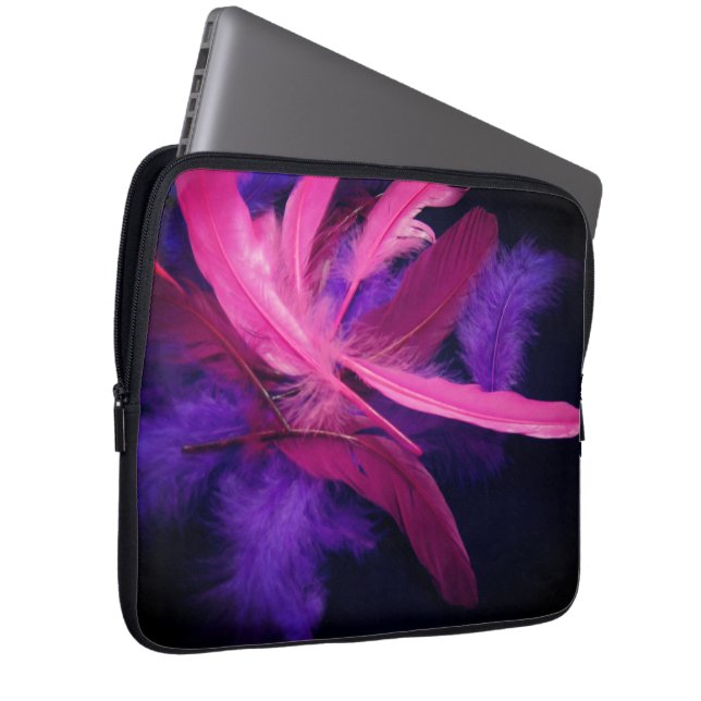 羽毛ラップトップスリーブ ラップトップスリーブ (正面右)