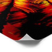 羽毛付きサンマンダラ ポスター (角)