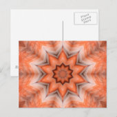 羽毛付きフレンジー葉書 ポストカード (正面/裏面)