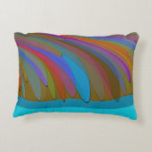 羽毛付き枕 | m3galleryStudio アクセントクッション (裏面)