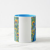 羽毛孔雀I マグカップ (中央)