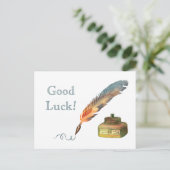 羽毛幸運 ポストカード (スタンド正面)