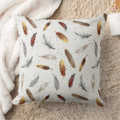 羽毛枕 クッション (ブランケット)