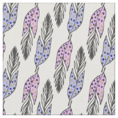 羽毛模様織物 ファブリック (クローズアップ)