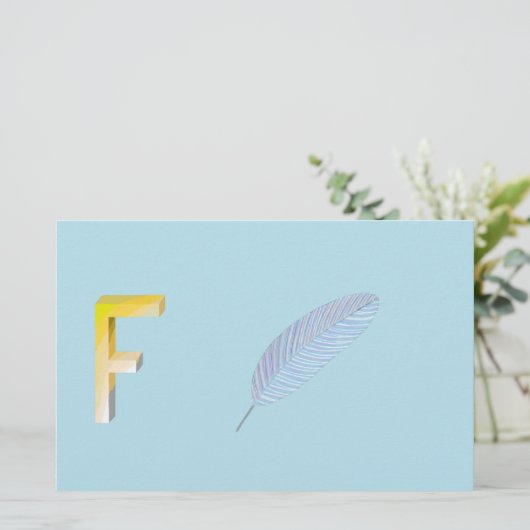 羽毛紙 (スタンド正面)