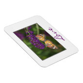 羽毛蝶デュエット マグネット (右側)