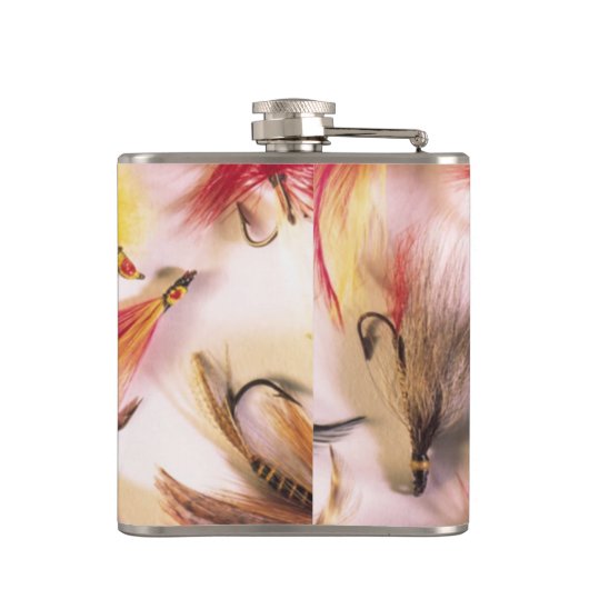 羽毛魚釣りフック フラスク (裏面)