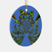 羽毛魚 セラミックオーナメント (右)