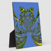 羽毛魚 フォトプラーク (側面)