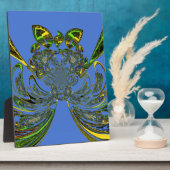 羽毛魚 フォトプラーク (側面)