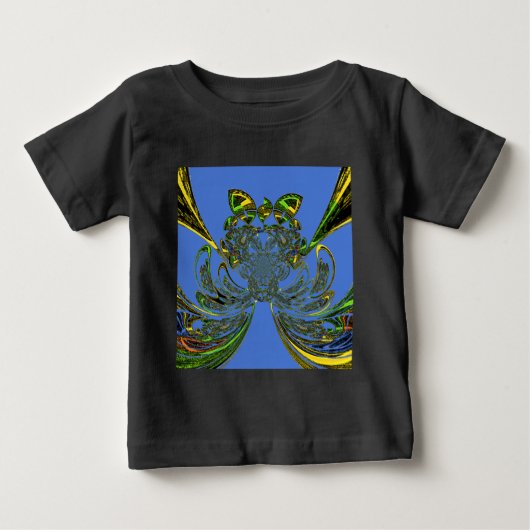 羽毛魚 ベビーTシャツ (正面)
