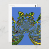 羽毛魚 ポストカード (正面/裏面)