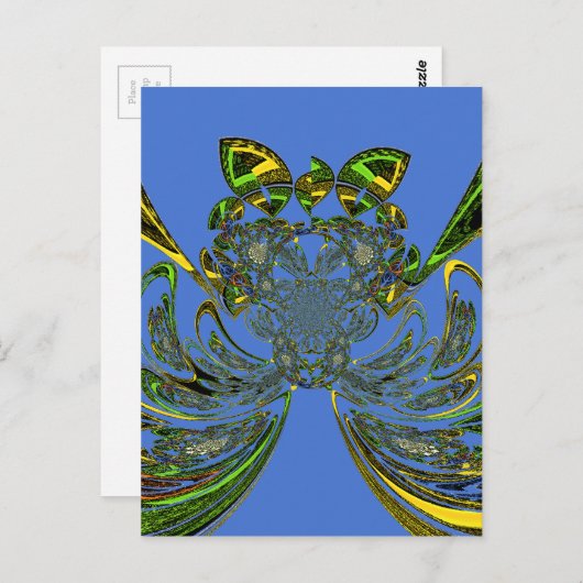 羽毛魚 ポストカード (正面/裏面)