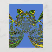 羽毛魚 ポストカード (正面)