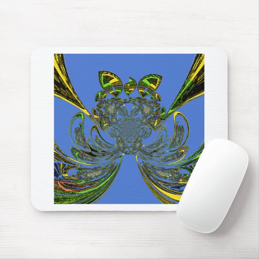 羽毛魚 マウスパッド (マウス)