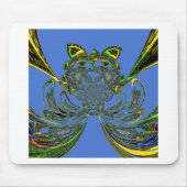 羽毛魚 マウスパッド (正面)