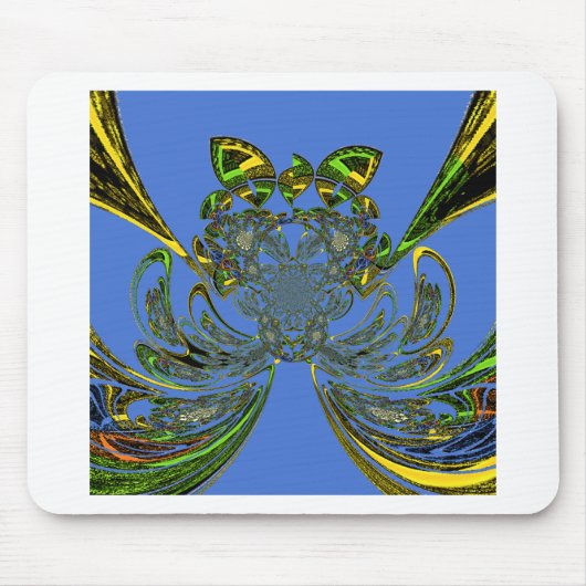 羽毛魚 マウスパッド (正面)