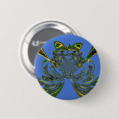 羽毛魚 缶バッジ (正面&裏面)