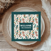 羽毛&アローズナプキンスミニマリストカスタムギフト