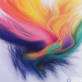 羽毛 キャンバスプリント