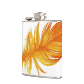 羽毛 フラスク (左)