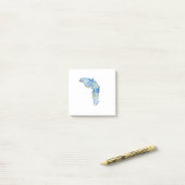 羽毛 ポストイット (デスク上)