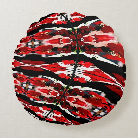 羽毛…..... ラウンドクッション (正面)