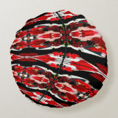 羽毛…..... ラウンドクッション (裏面)