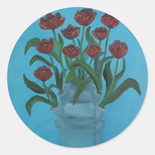 羽毛 ラウンドシール (正面)