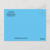 羽状の雲はがき ポストカード (裏面)