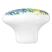 羽状セラミックのノブの熱帯鳥 セラミックノブ (側面)