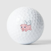 羽生えた子豚 ゴルフボール (正面)
