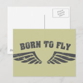 羽生まれを飛ばす ポストカード (正面/裏面)