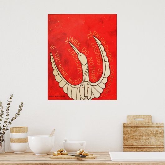 羽生まれ無し ポスター (キッチン)