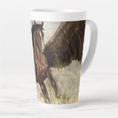 羽生ペガサス カフェラテマグ (右アングル)