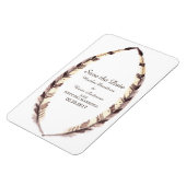 羽縁ど付きフレキシ磁石の日付を保存 マグネット (左側)