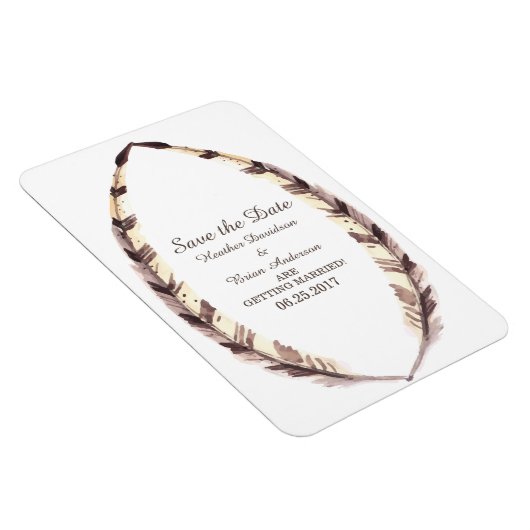 羽縁ど付きフレキシ磁石の日付を保存 マグネット (右側)